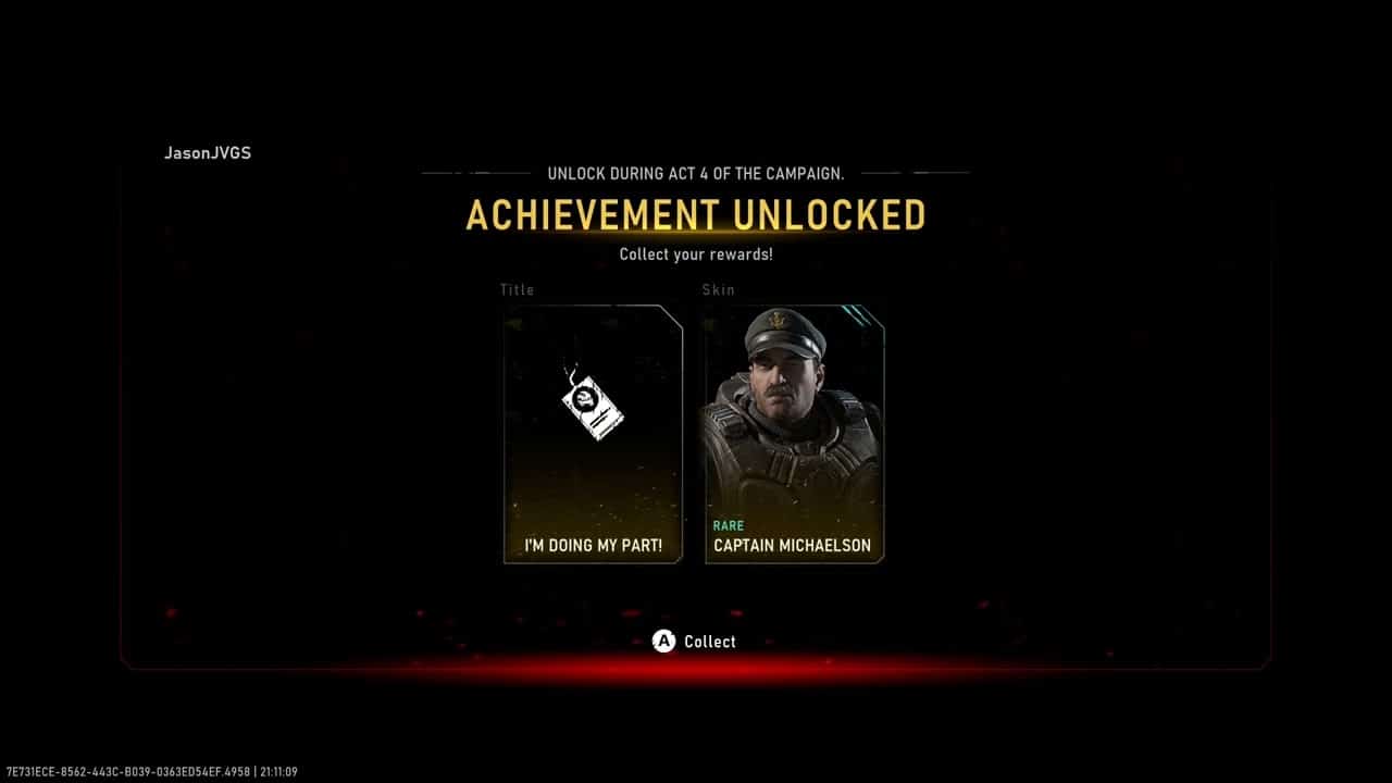 Gears of War: E Day – Post Campaign Rewards and Achievements via My Playthrough