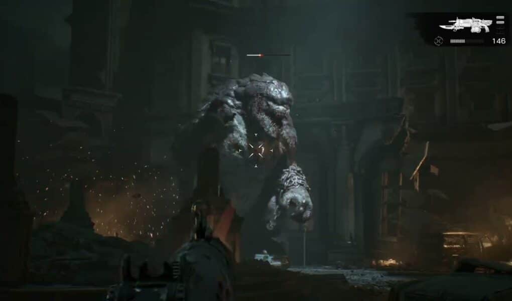 Gears of War: E Day – Act 1 Chapter 4: Kalona City Hall: Kill The Brumak – Lucas Reyes Cutscene