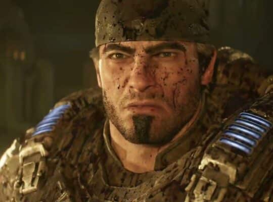 Gears of War: E Day – Act 5 Chapter 5: Marcus Fenix Chainsaws Svore Vraahk’s Arm Explosion Cutscene