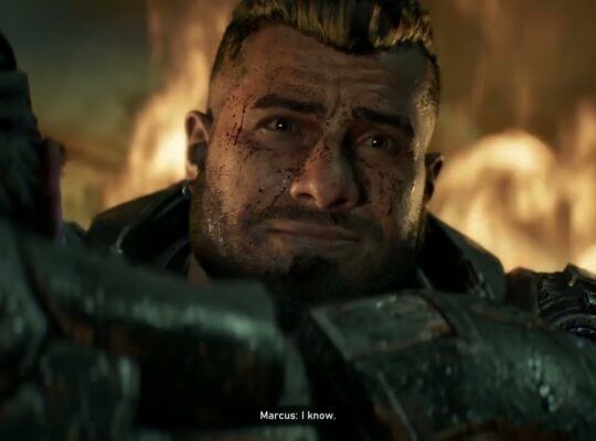 Gears of War: E Day – Act 5 Ch 5: Marcus Fenix “Your All I Have Left” Hugs Dominic Santiago Cutscene