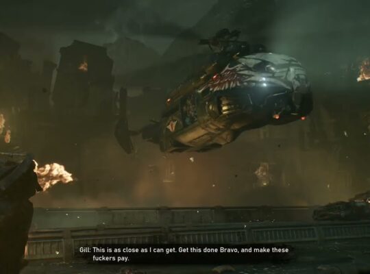 Gears of War: E Day – Act 5 Chapter 5: Push To The Control Room (Raise Bridge) Eliminate The Locust