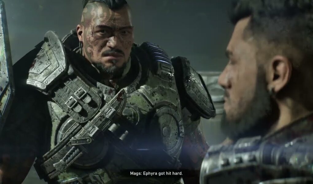 Gears of War: E Day – Act 5 Chapter 4: Tai Kaliso “Loss Prepares Us For What’s Ahead” Dom Cutscene