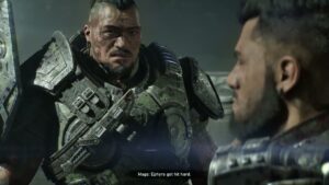 Gears of War: E Day – Act 5 Chapter 4: Tai Kaliso “Loss Prepares Us For What’s Ahead” Dom Cutscene