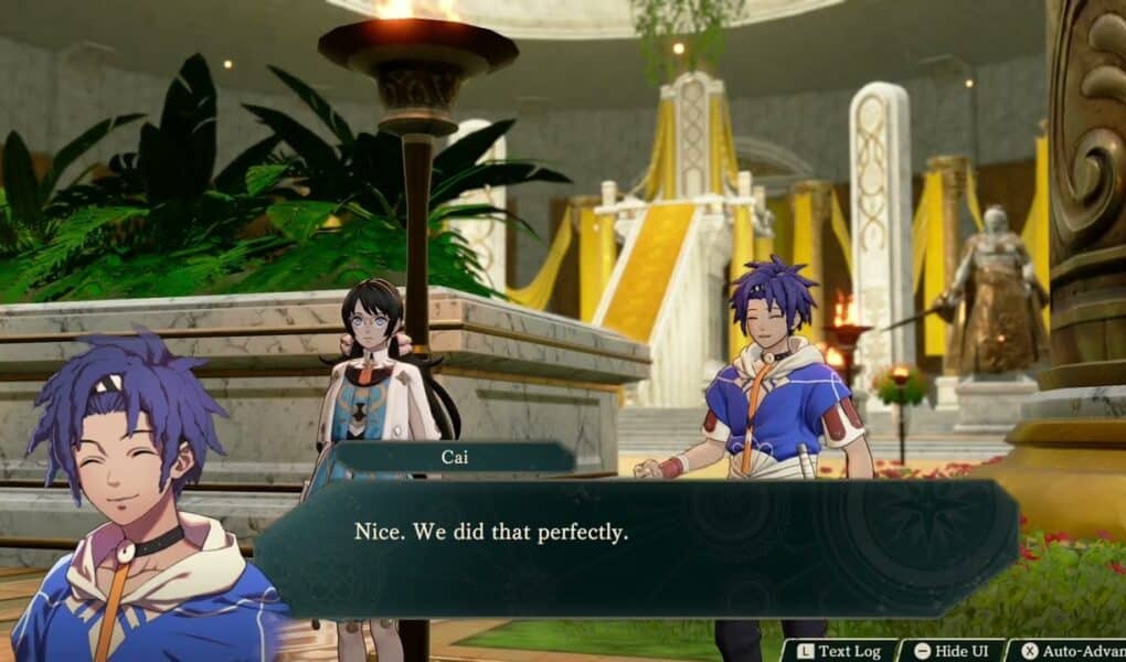 Fire Emblem: Fortune’s Weave – P 1 Cai’s Path Ch 5: Mars Temple: Cai and Tialla Temple Guard Service