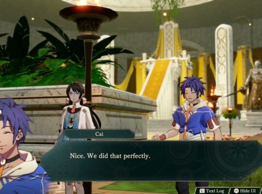 Fire Emblem: Fortune’s Weave – P 1 Cai’s Path Ch 5: Mars Temple: Cai and Tialla Temple Guard Service