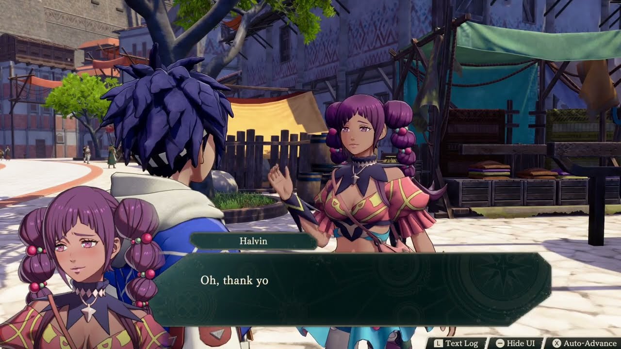 Fire Emblem: Fortune’s Weave – P 1 Cai’s Path Ch 5: Give Halvin Pickled Vegetables | Invite To Meal