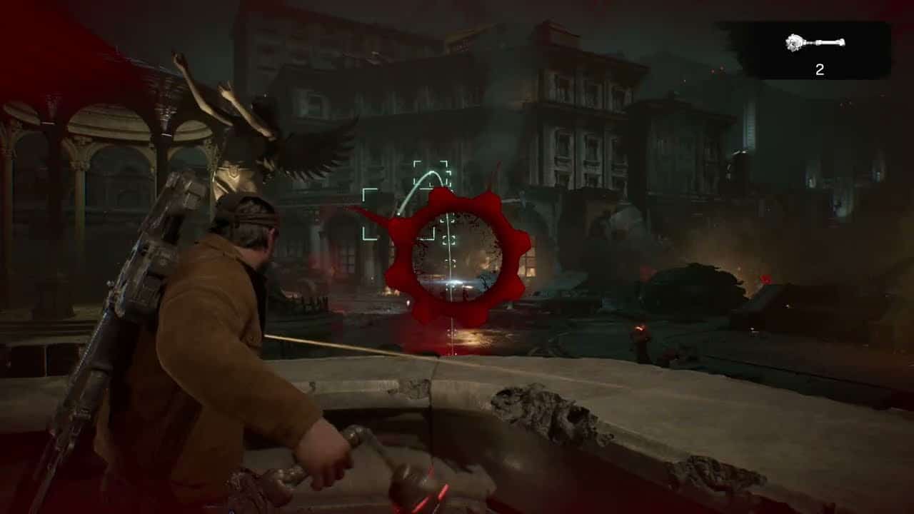 Gears of War: E Day – Act 1 Chapter 4: Kalona City Hall: Prepare For Next Wave: Gut Puncher Gameplay