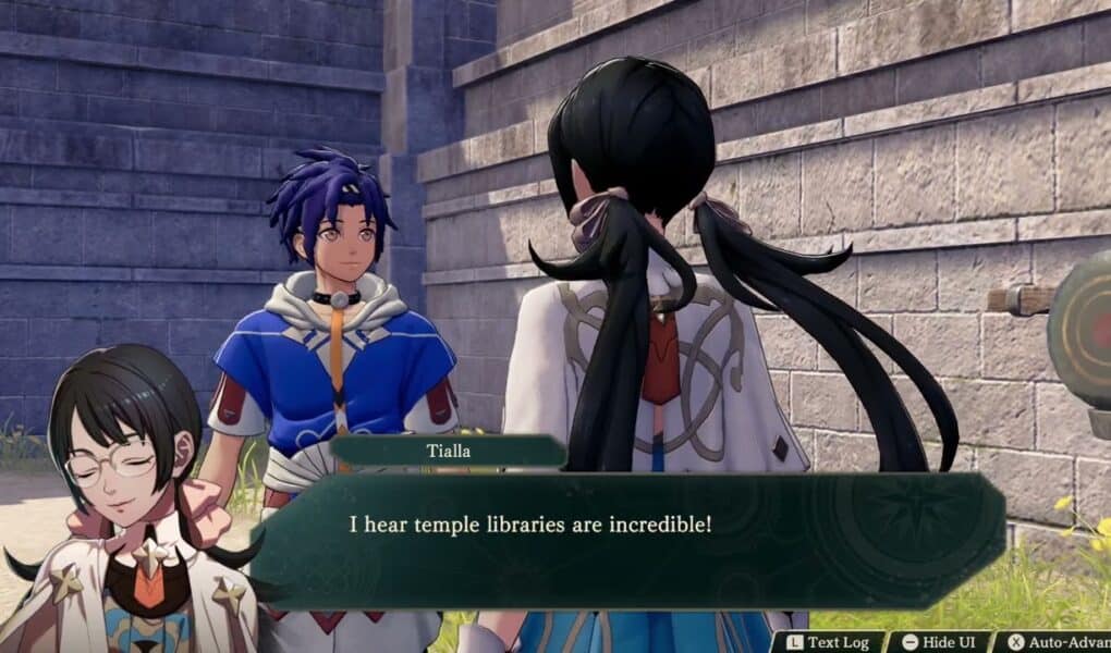 Fire Emblem: Fortune’s Weave – Cai’s Path: Support: Tialla “I Wish We Could Be Together Forever”
