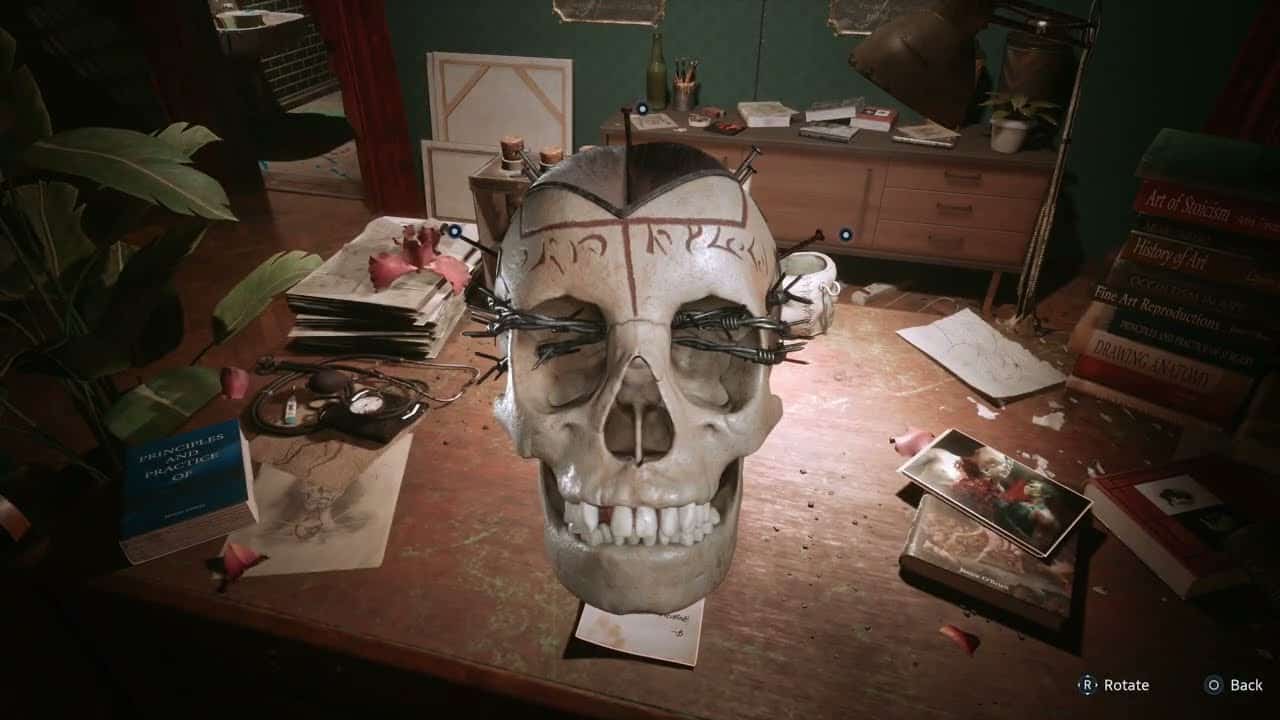 Hellraiser: Revival – Escape The Cult: Explore Bruno’s Office: Tongue Key Skull Puzzle Solution