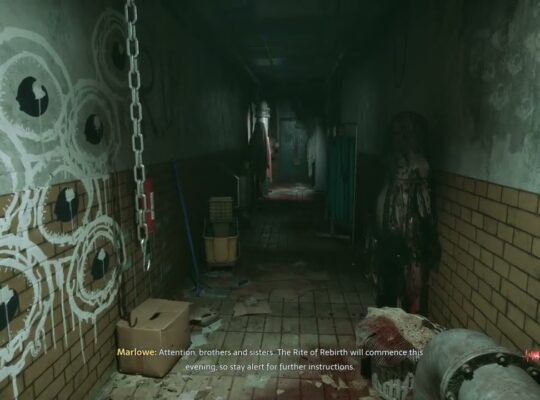Hellraiser: Revival – Escape The Cell: Collect Blemished Fragment and Diamond | Craft Bandage (Heal)