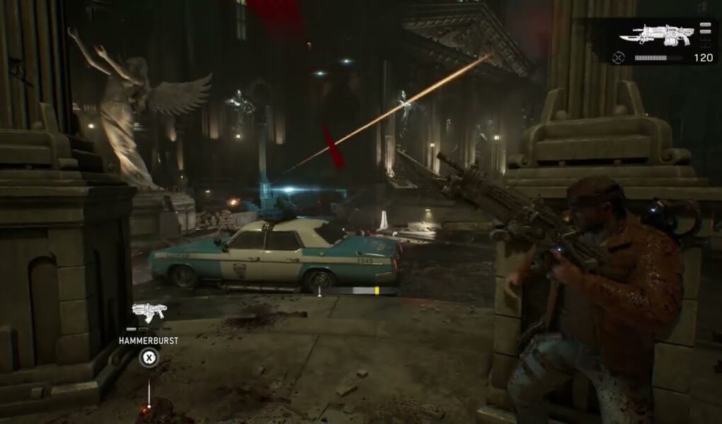 Gears of War: E Day – Act 1 Chapter 4: Assist The Defending Gears at Kaluna City Hall – Talk To Gear