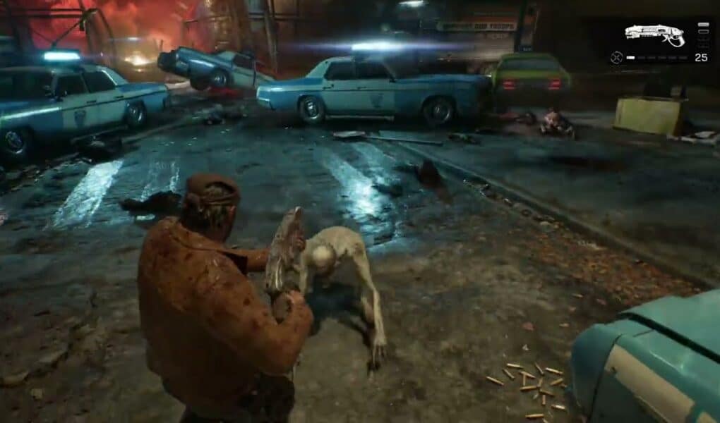Gears of War: E Day – Act 1 Chapter 1: Head To The Police Station: Help The Pinned Civilian