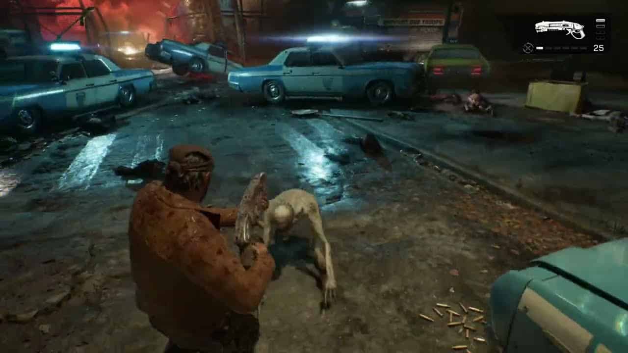 Gears of War: E Day – Act 1 Chapter 1: Head To The Police Station: Help The Pinned Civilian