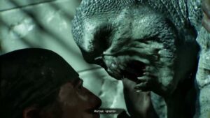 Gears of War: E Day – Act 1 Chapter 2 Kaluna Police HQ: Find The Armory: Marcus Fights Locust Drone
