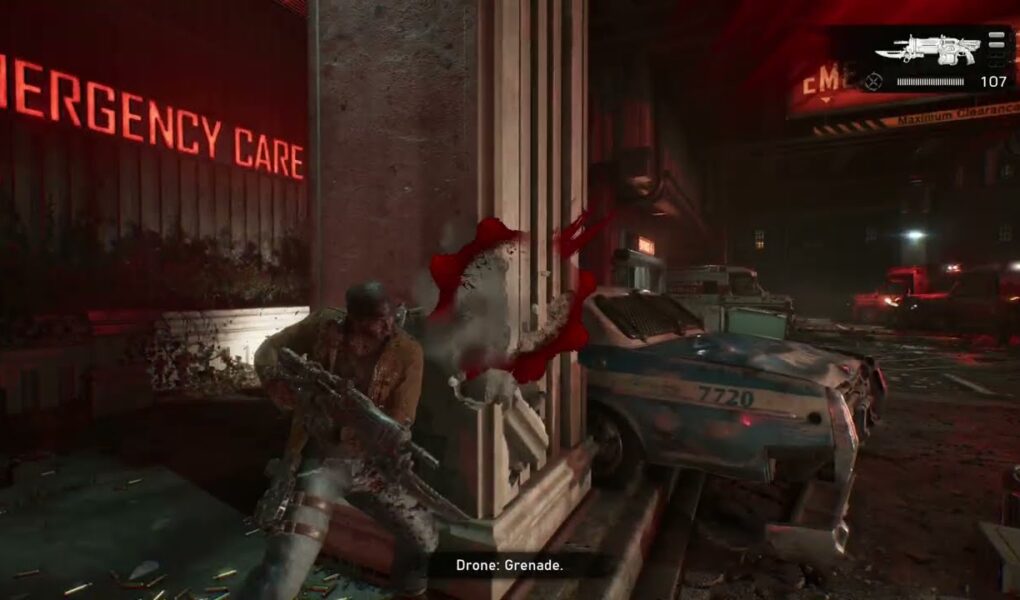 Gears of War: E Day – Act 1 Chapter 4: Milani Death Cutscene – Locust Grenadier – Eliminate Monsters