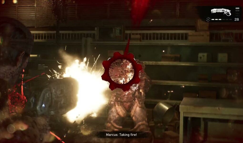Gears of War: E Day – Act 1 Chapter 4: Clear The Back Alleys (Frag Grenade) – Shin, Mags “Cough?”