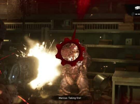 Gears of War: E Day – Act 1 Chapter 4: Clear The Back Alleys (Frag Grenade) – Shin, Mags “Cough?”