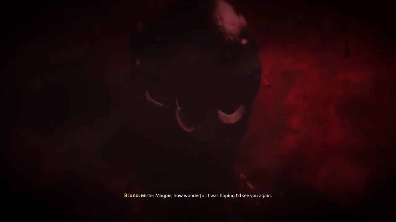 Hellraiser: Revival – Hunt Charlotte: Mansion Basement: Bruno Lives! “Mister Magpie” Cutscene