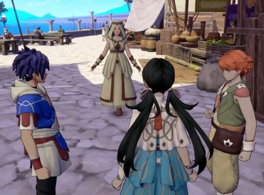 Fire Emblem: Fortune’s Weave – 1. Cai’s Path Ch 6: Talk To Merchant (Vegetables For Saramis Guests)