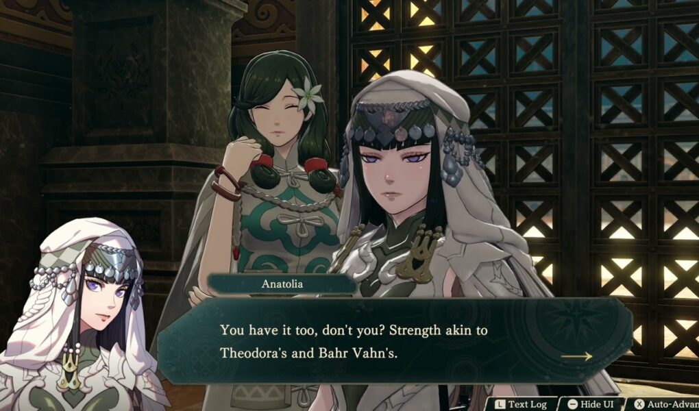 Fire Emblem: Fortune’s Weave – Cai’s Path Ch 5: Cai Meets Halvin and Anatolia “Drake’s Treasures”