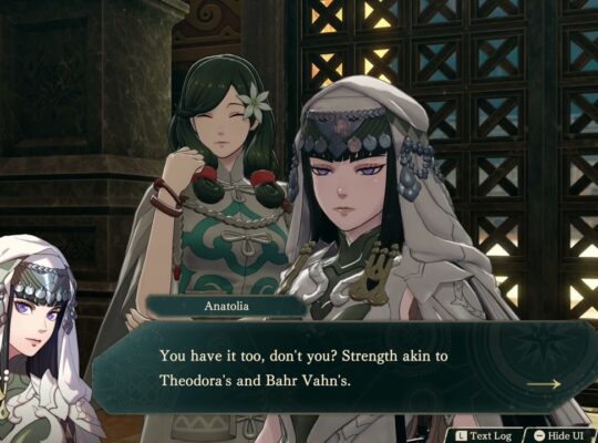 Fire Emblem: Fortune’s Weave – Cai’s Path Ch 5: Cai Meets Halvin and Anatolia “Drake’s Treasures”