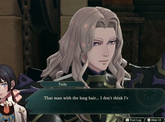 Fire Emblem: Fortune’s Weave – Cai’s Path Ch 5: Peter “It’s The Mystery Bride” Anatolia Cutscene