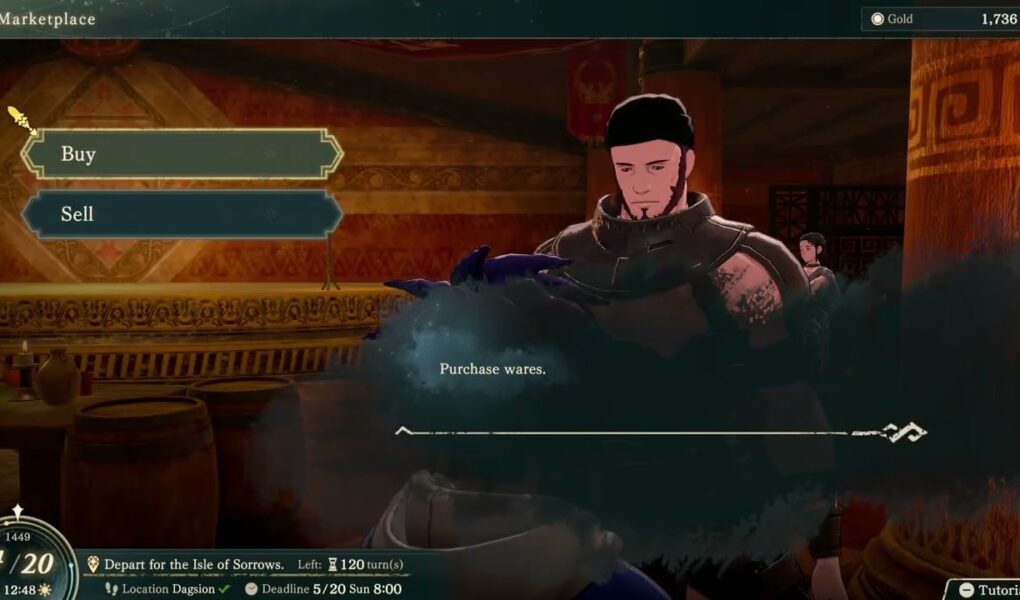 Fire Emblem: Fortune’s Weave – 1. Cai’s Path Ch 6: Lowtown Tavern: Gift Vender | Pongo Location