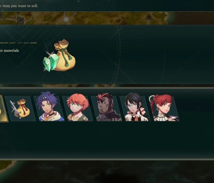 Fire Emblem: Fortune’s Weave – 1. Cai’s Path Ch 6: Callianeira Port Elektra: Talk To NPCs and Shop