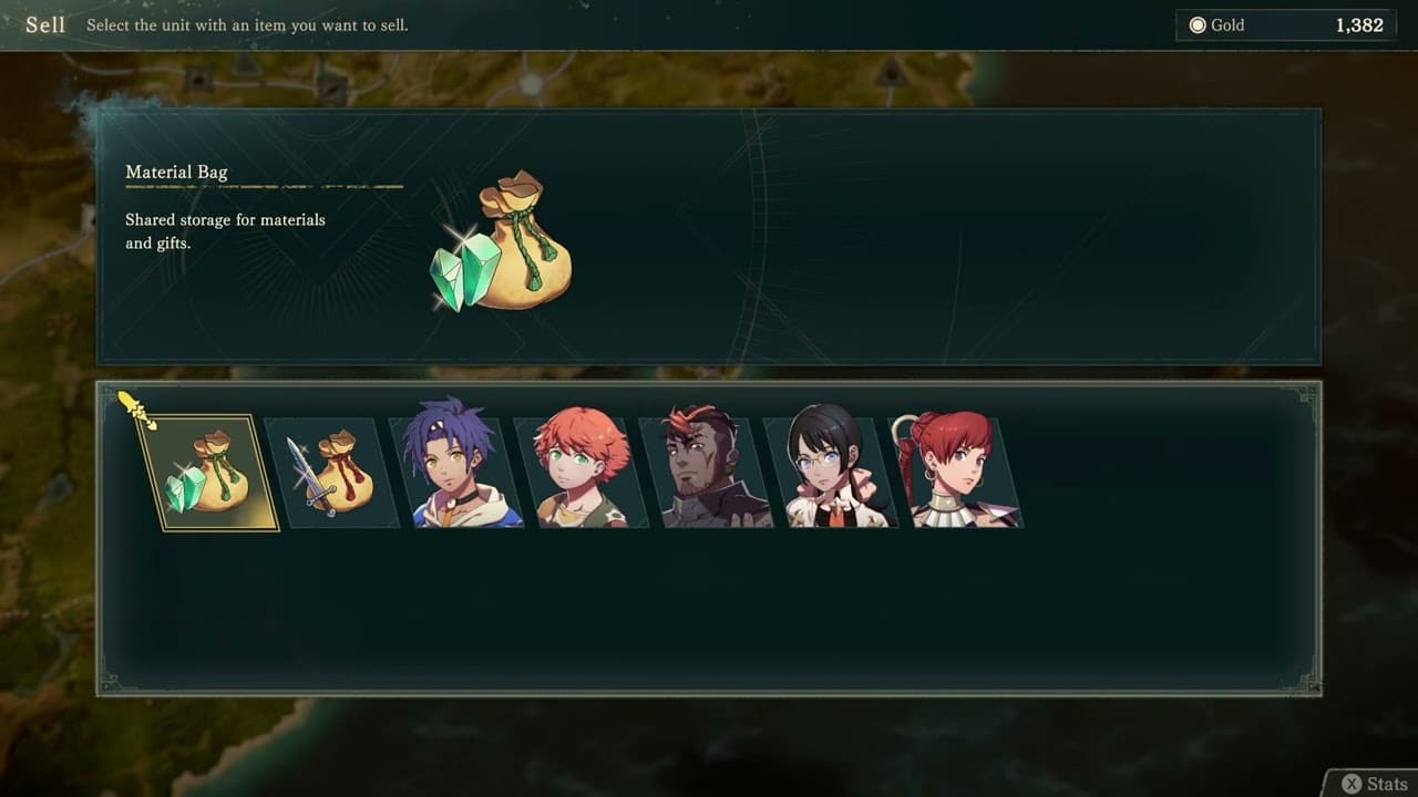 Fire Emblem: Fortune’s Weave – 1. Cai’s Path Ch 6: Callianeira Port Elektra: Talk To NPCs and Shop
