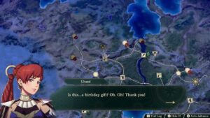 Fire Emblem: Fortune’s Weave – 1. Cai’s Path Ch 6: It Is Ultand’s Birthday! Give Eastern Love Story