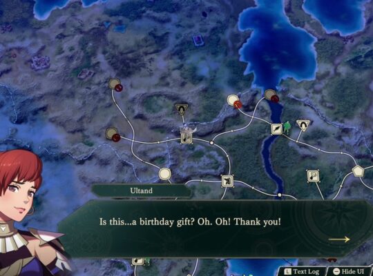 Fire Emblem: Fortune’s Weave – 1. Cai’s Path Ch 6: It Is Ultand’s Birthday! Give Eastern Love Story