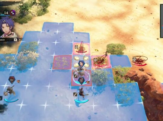 Fire Emblem: Fortune’s Weave – 1. Cai’s Path Ch 6: Klytius Plains Skirmish: Defeat All Sandbael