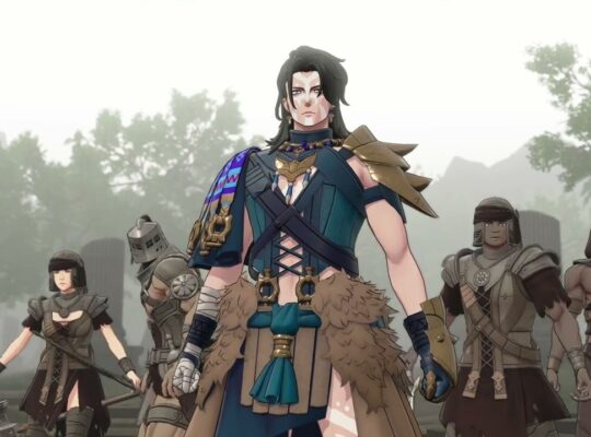 Fire Emblem: Fortune’s Weave – 1 Cai’s Path Ch 6: Enuzzuo “Har Hai Warriors” Confronts Ribeira Winds