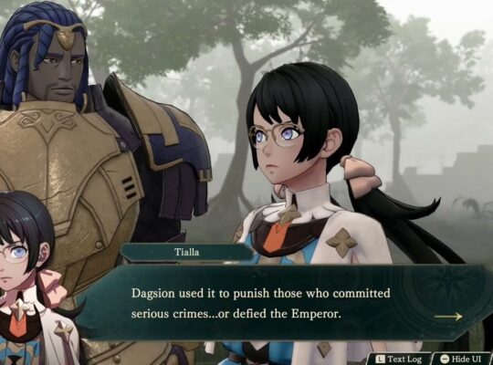 Fire Emblem: Fortune’s Weave – 1. Cai’s Path Ch 6: Damascar: Talk To Tialla About Dagda’s Cauldron