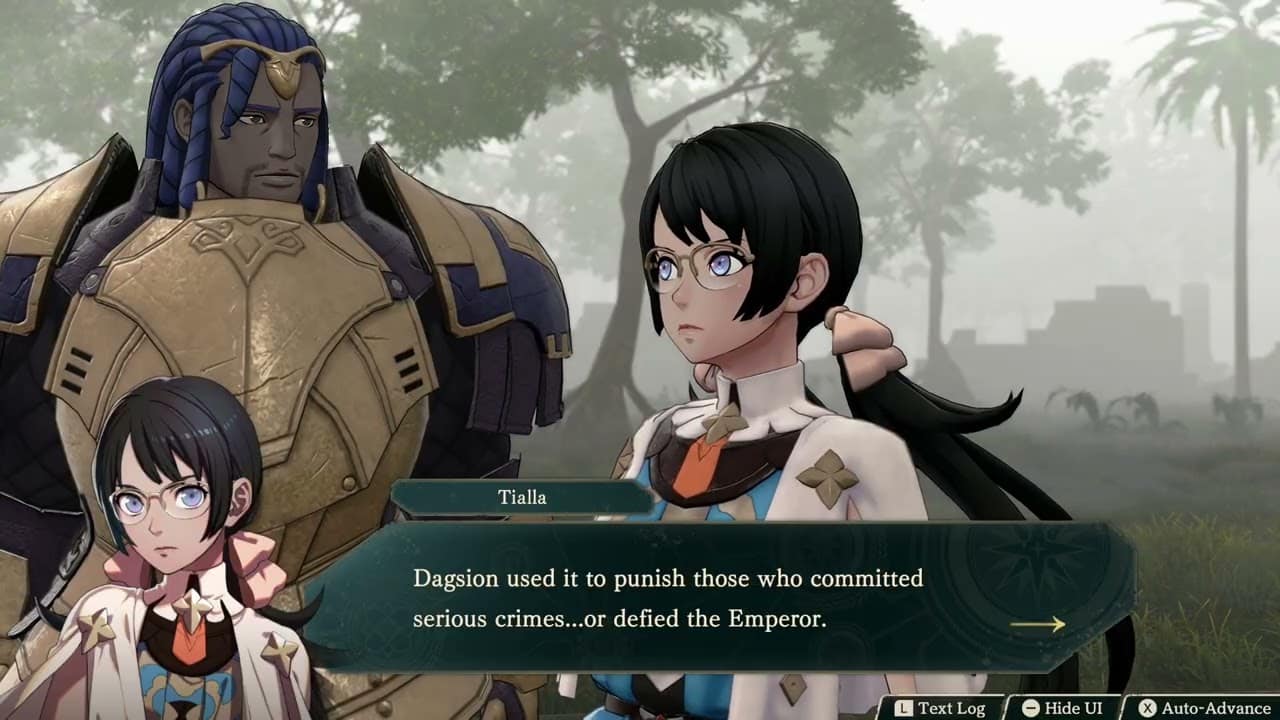 Fire Emblem: Fortune’s Weave – 1. Cai’s Path Ch 6: Damascar: Talk To Tialla About Dagda’s Cauldron