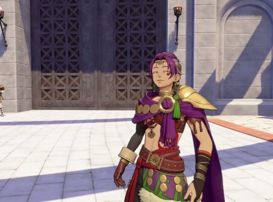 Fire Emblem: Fortune’s Weave – 1. Cai’s Path Ch 6: Give Gifts To NPCs | Training | Refine Weapons