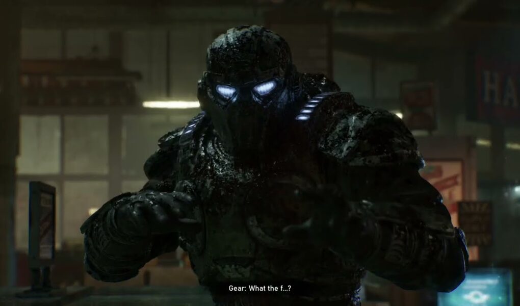 Gears of War: E Day – Act 1 Chapter 3: Marcus Fenix Meets Private Mako Kemara – Pay n Save Cutscene