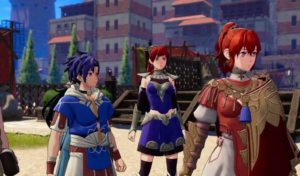 Fire Emblem: Fortune’s Weave – 1 Cai’s Path Ch 7: Anna “Ribeira Winds Next Match” Gameplay