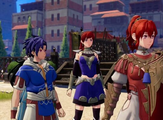 Fire Emblem: Fortune’s Weave – 1 Cai’s Path Ch 7: Anna “Ribeira Winds Next Match” Gameplay