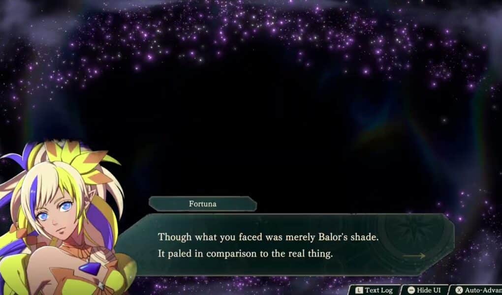 Fire Emblem: Fortune’s Weave – 1 Cai’s Path Ch 6: Fortuna Talks with Eshmel “Balor’s Shade” Cutscene