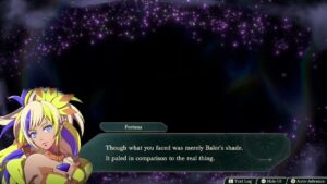 Fire Emblem: Fortune’s Weave – 1 Cai’s Path Ch 6: Fortuna Talks with Eshmel “Balor’s Shade” Cutscene