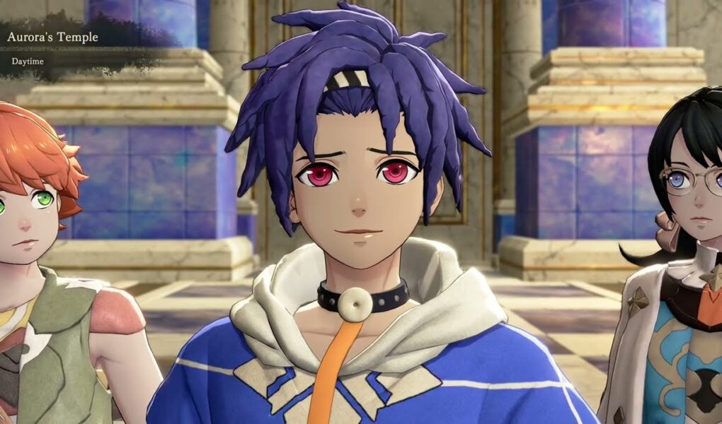Fire Emblem: Fortune’s Weave – 1 Cai’s Path Ch 6: Talk To Aurora: Cai’s Eyes Changed Cutscene