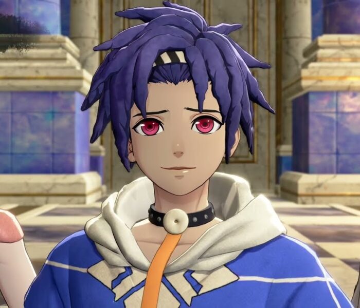 Fire Emblem: Fortune’s Weave – 1 Cai’s Path Ch 6: Talk To Aurora: Cai’s Eyes Changed Cutscene