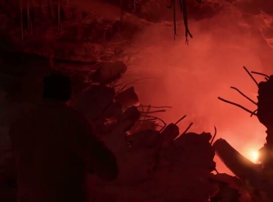 Gears of War: E Day – Act 1 Chapter 1: Maintenance Tunnels: Bloody Transit Worker’s Helmet, Wretches