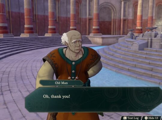 Fire Emblem: Fortune’s Weave – 1. Cai’s Path Ch 6: Turn In “A Bouquet of Enteral Love” To Old Man