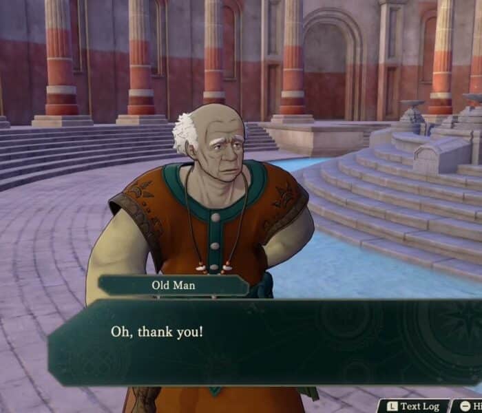 Fire Emblem: Fortune’s Weave – 1. Cai’s Path Ch 6: Turn In “A Bouquet of Enteral Love” To Old Man