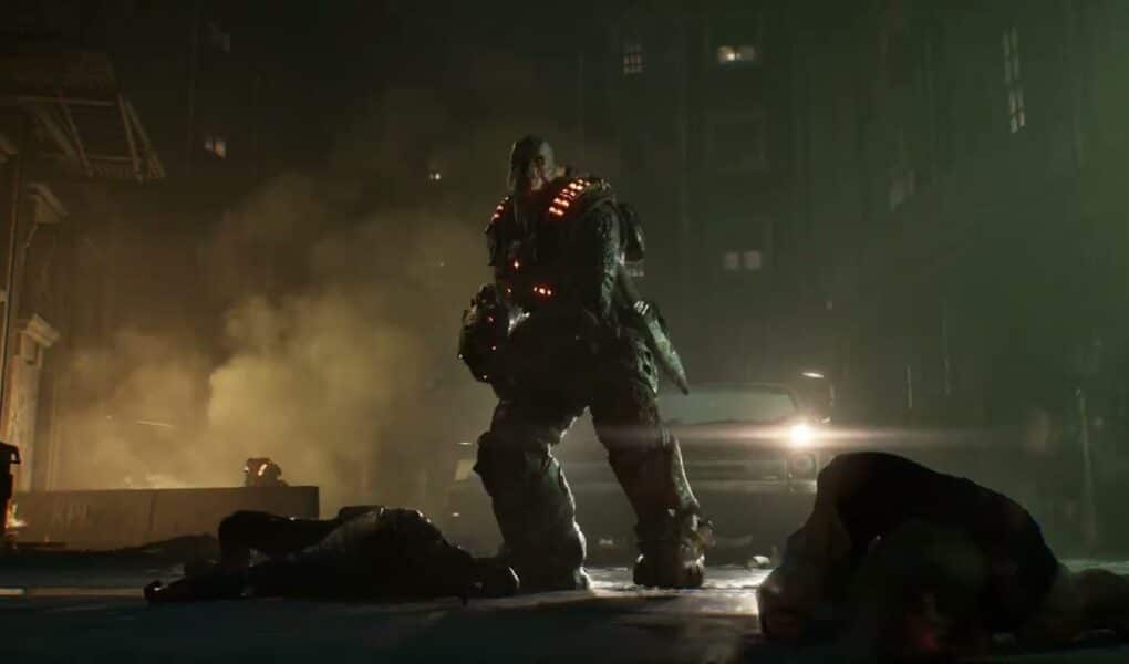 Gears of War: E Day – Act 1 Chapter 2: Head To Recruitment Center: Drone Cutscene – Kill Monsters