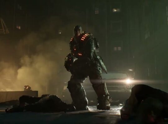 Gears of War: E Day – Act 1 Chapter 2: Head To Recruitment Center: Drone Cutscene – Kill Monsters