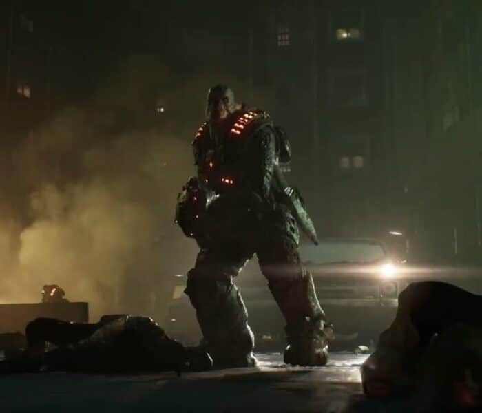 Gears of War: E Day – Act 1 Chapter 2: Head To Recruitment Center: Drone Cutscene – Kill Monsters