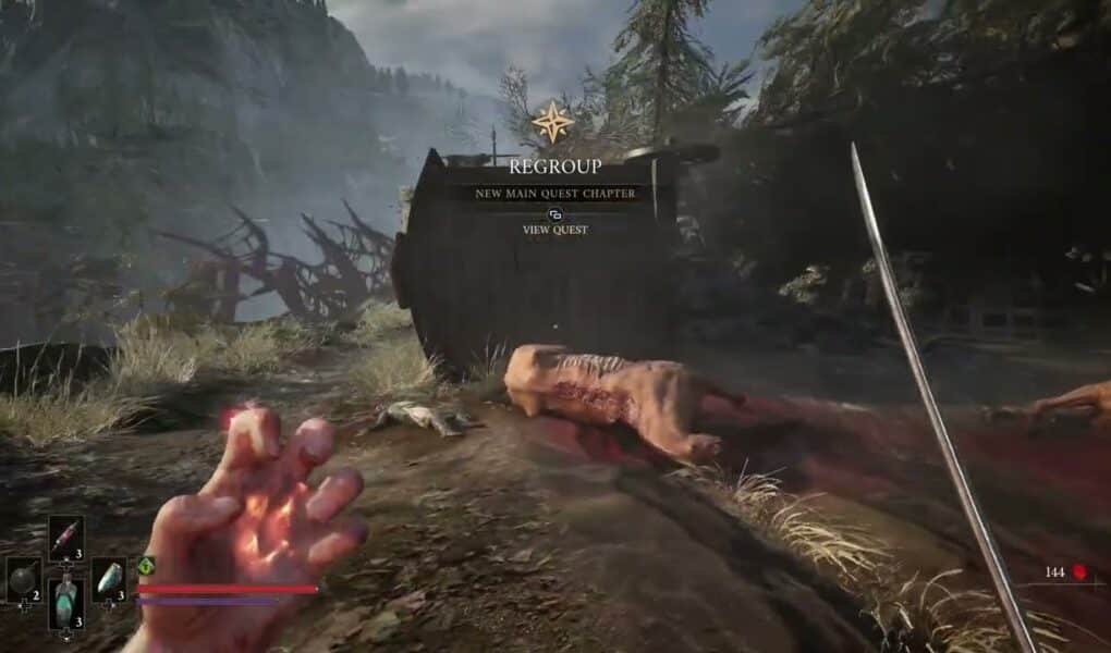 Valor Mortis – Chapter 2: Slay Risen Musketeer and Soldier (Knocked Off Cliff) Head To Battlefield